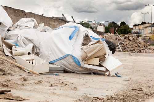 Organized flat clearance process in Blackwall