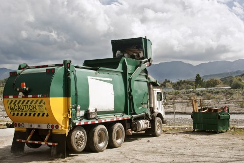 Equipment used for loft clearance in Blackwall