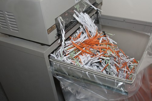 Completed complaint form and closure letter on desk